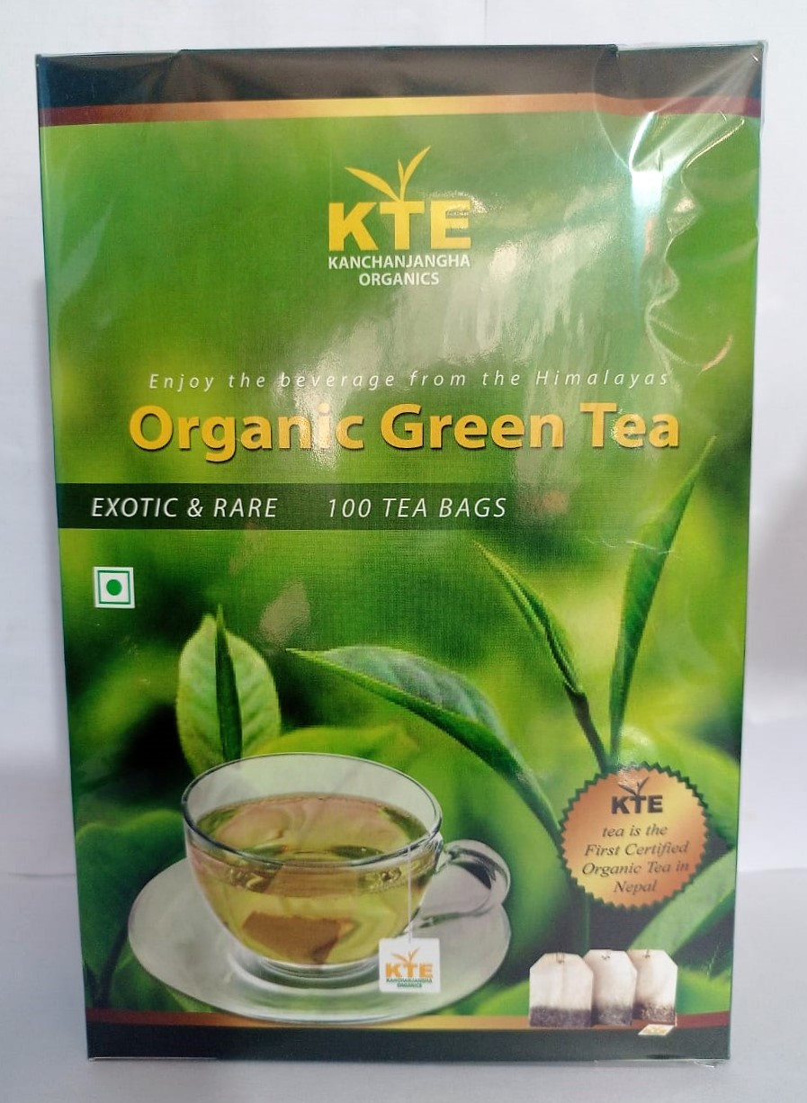 Organic Green Tea - 100 Tea bags