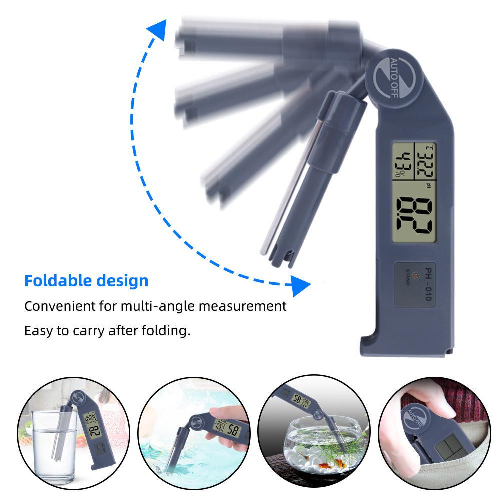 PH-010 Folding Three in One Digital PH Meter