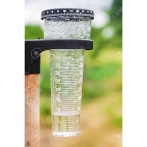 Rain Gauge With Glass