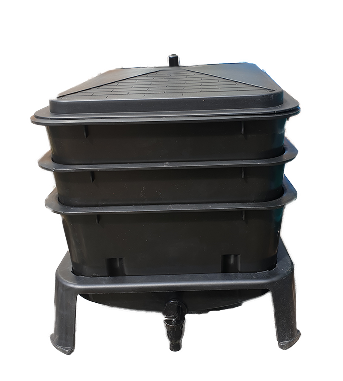 Compost Worm Bin Black