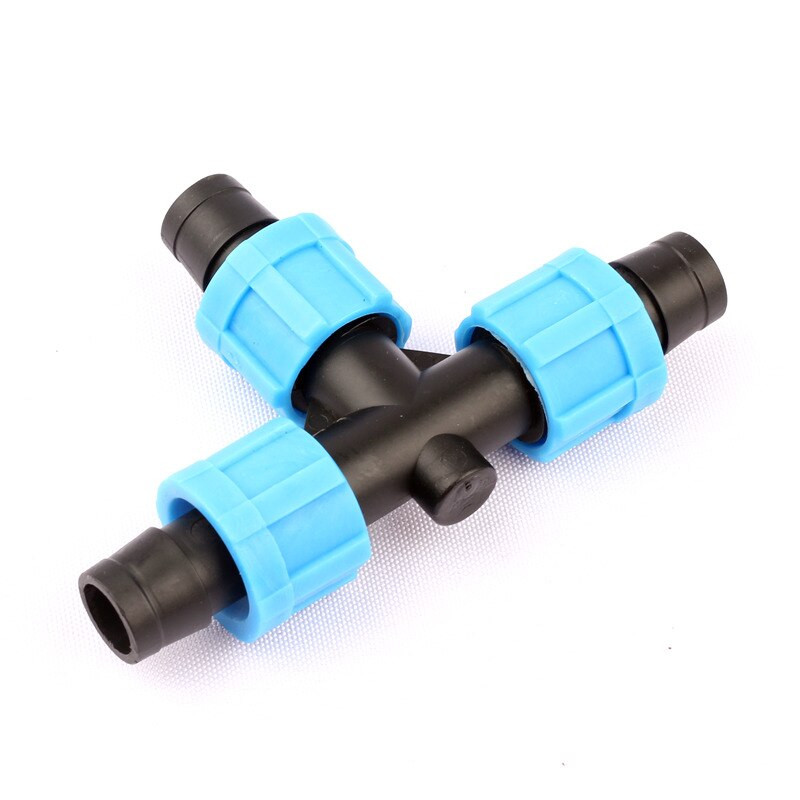 Drip T Connector Blue Color